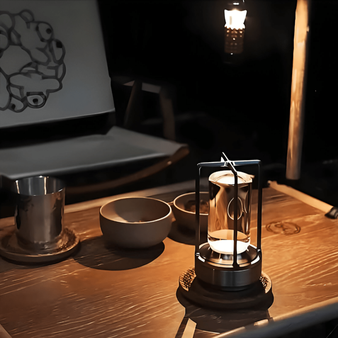 Stolní lampa s nastavitelným jasem