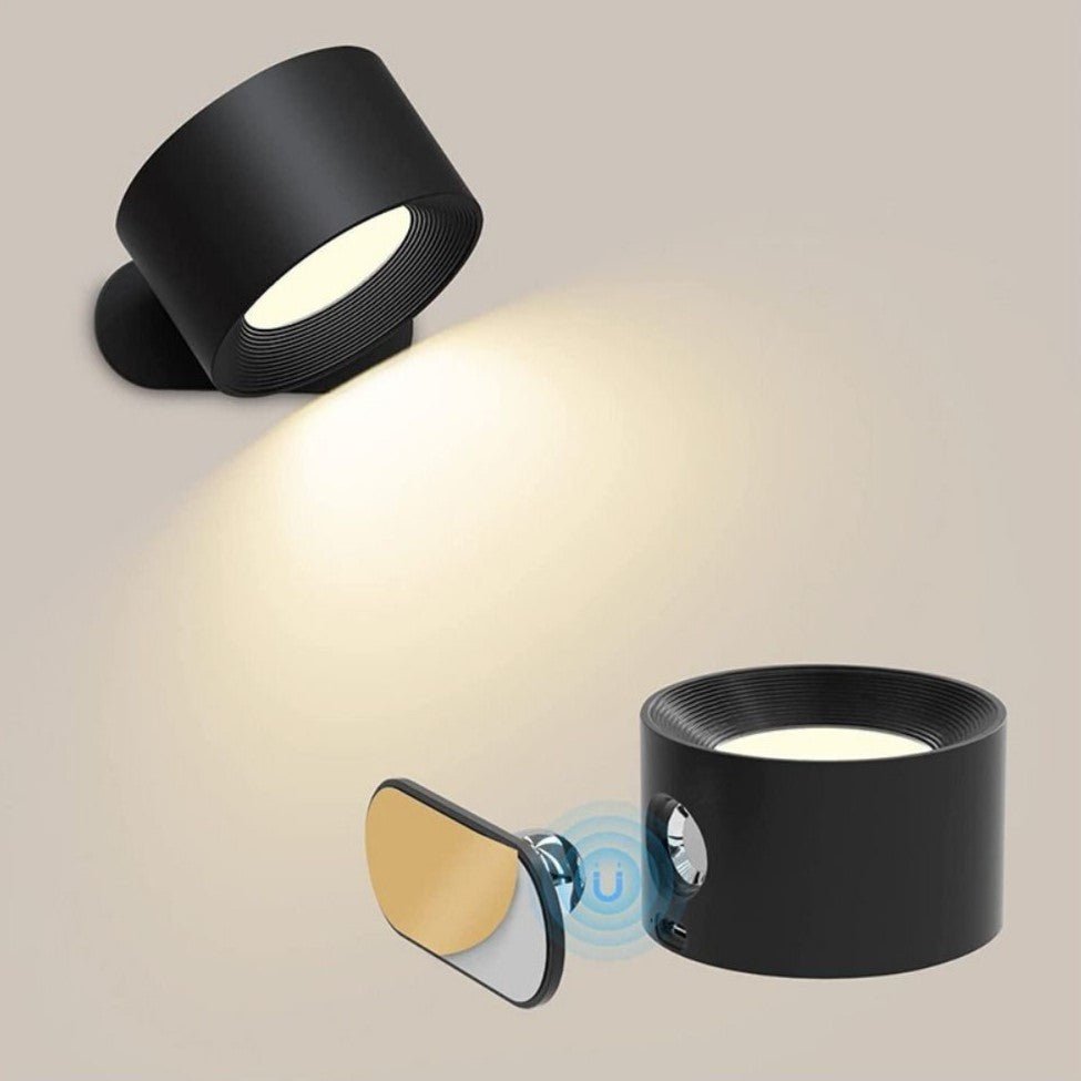 Lampa ścienna LED z obrotem 360°
