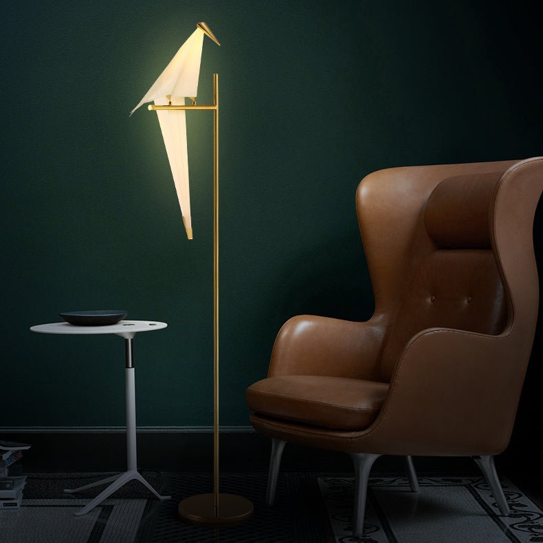 Lampe LED en forme d’oiseau à lumière chaude
