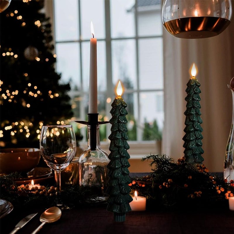 Bougies LED avec télécommande et minuterie