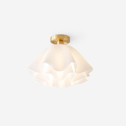Lampa sufitowa LED miedziana