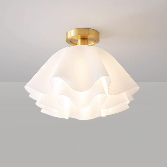 Plafonnier LED en cuivre
