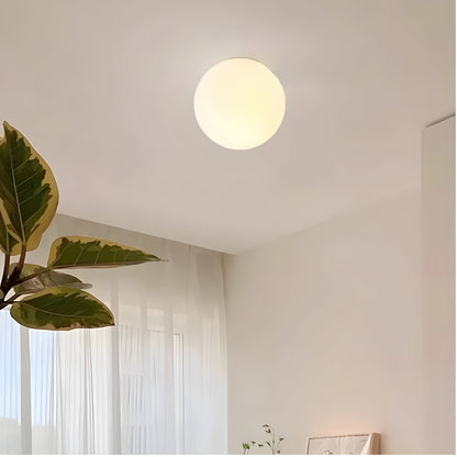Applique boule en verre