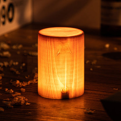 Touch LED lamp with a rechargeable battery