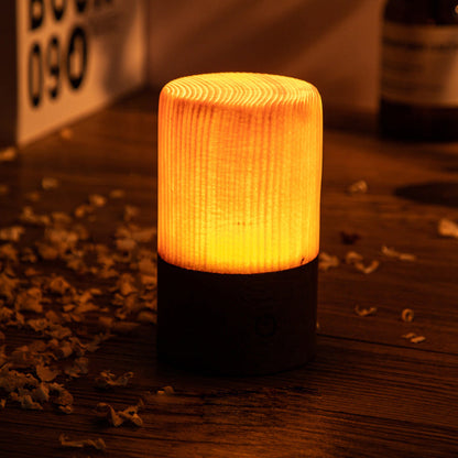 Touch LED lamp with a rechargeable battery