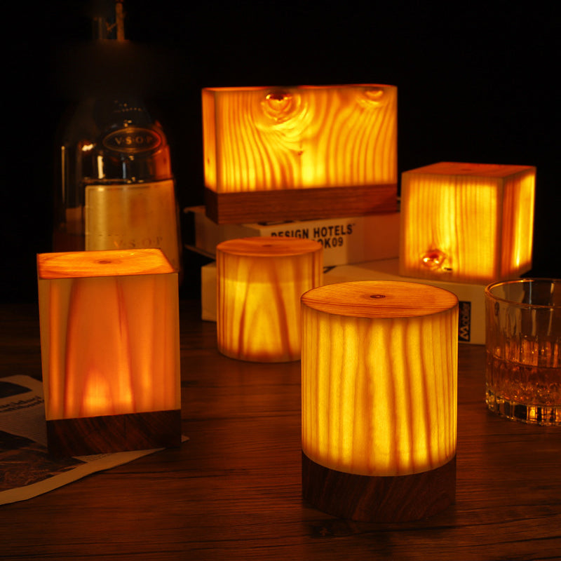 Touch LED lamp with a rechargeable battery