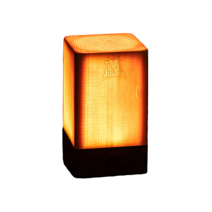 Touch LED lamp with a rechargeable battery