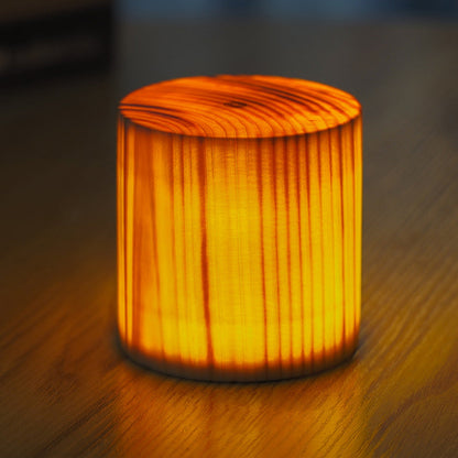 Touch LED lamp with a rechargeable battery