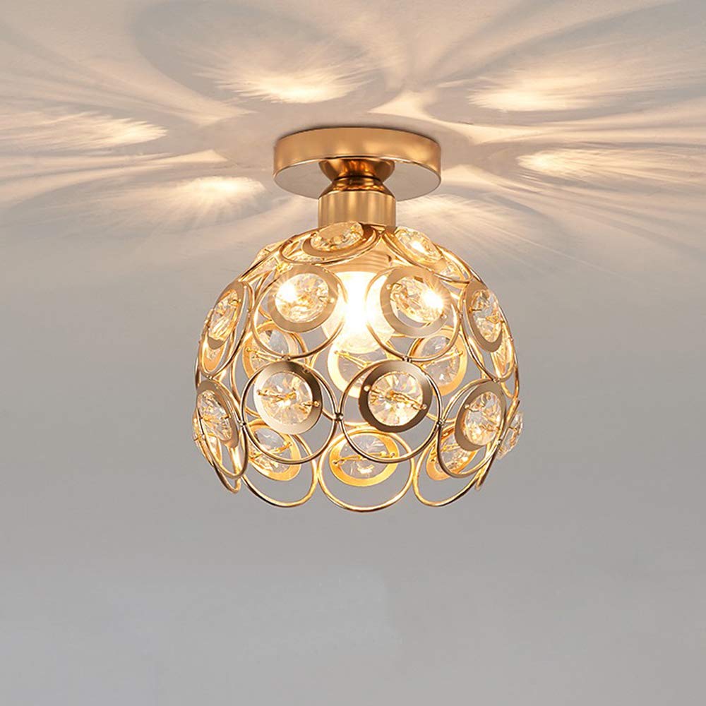 Plafonnier avec des globes en verre