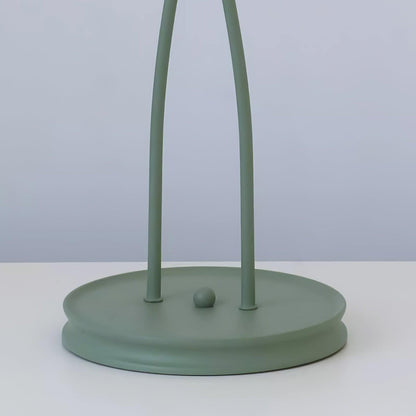 Lampa podłogowa z motywem kwiatowym