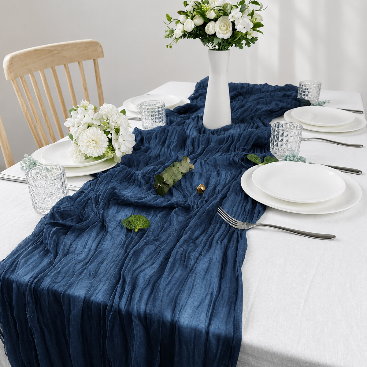 Gauze table runner