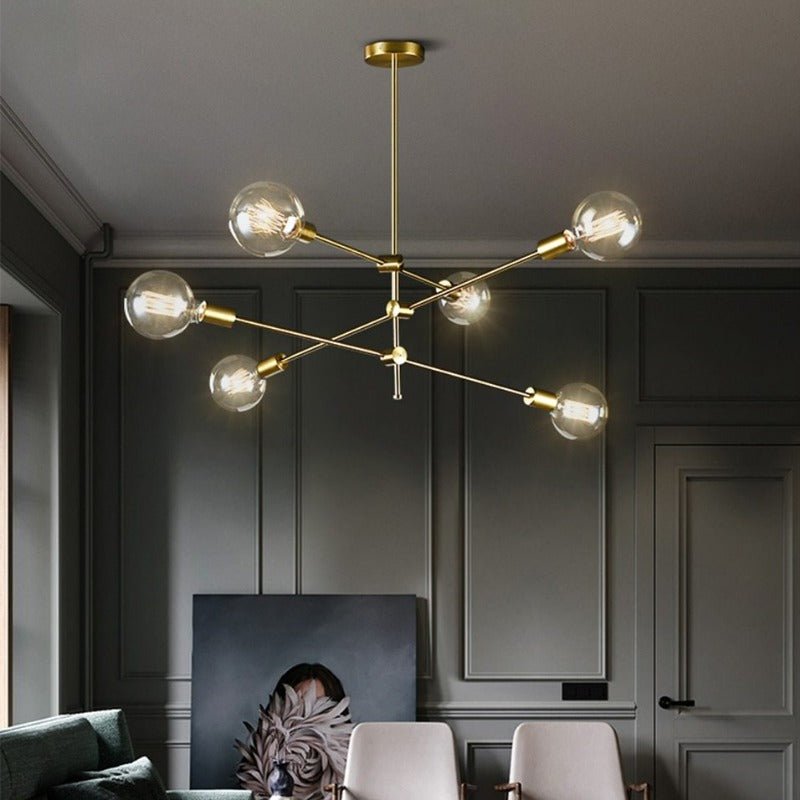 Lustre Sputnik du milieu du siècle