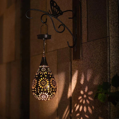 Hanging solar lamp