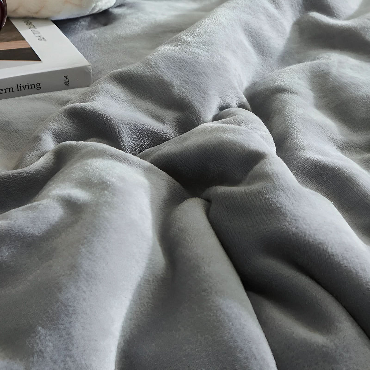 Koc pikowany dwustronny fleece