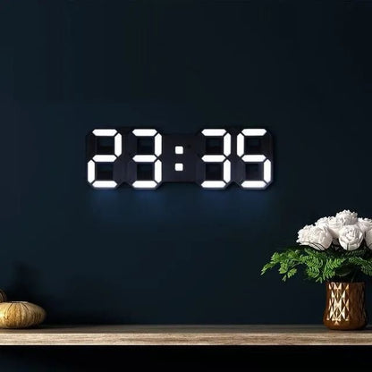 3D LED Wall or Desk Clock