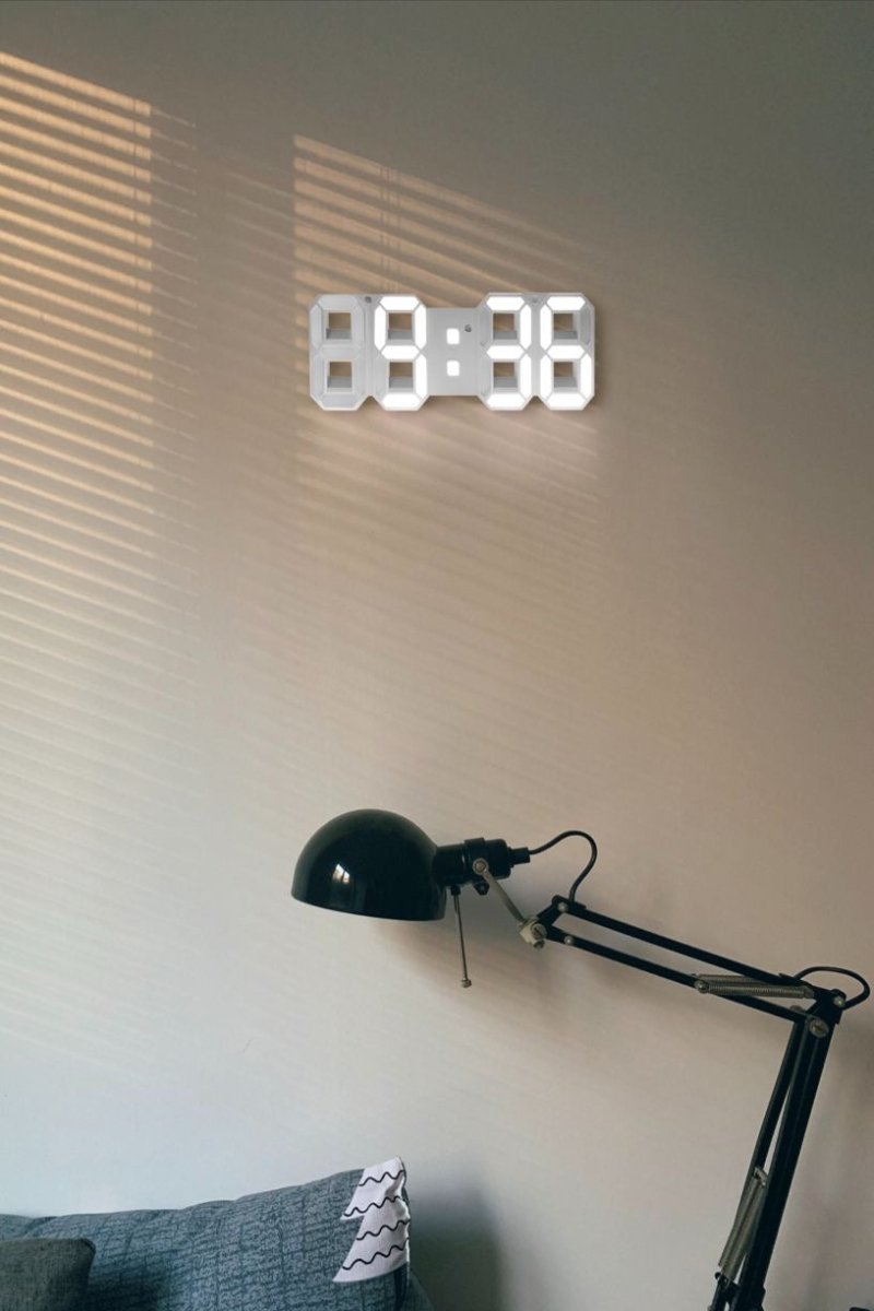 3D LED Wall or Desk Clock