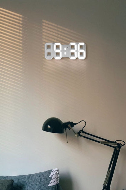 3D LED Wall or Desk Clock