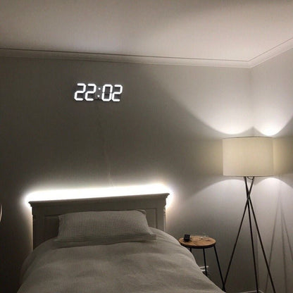 3D LED Wall or Desk Clock