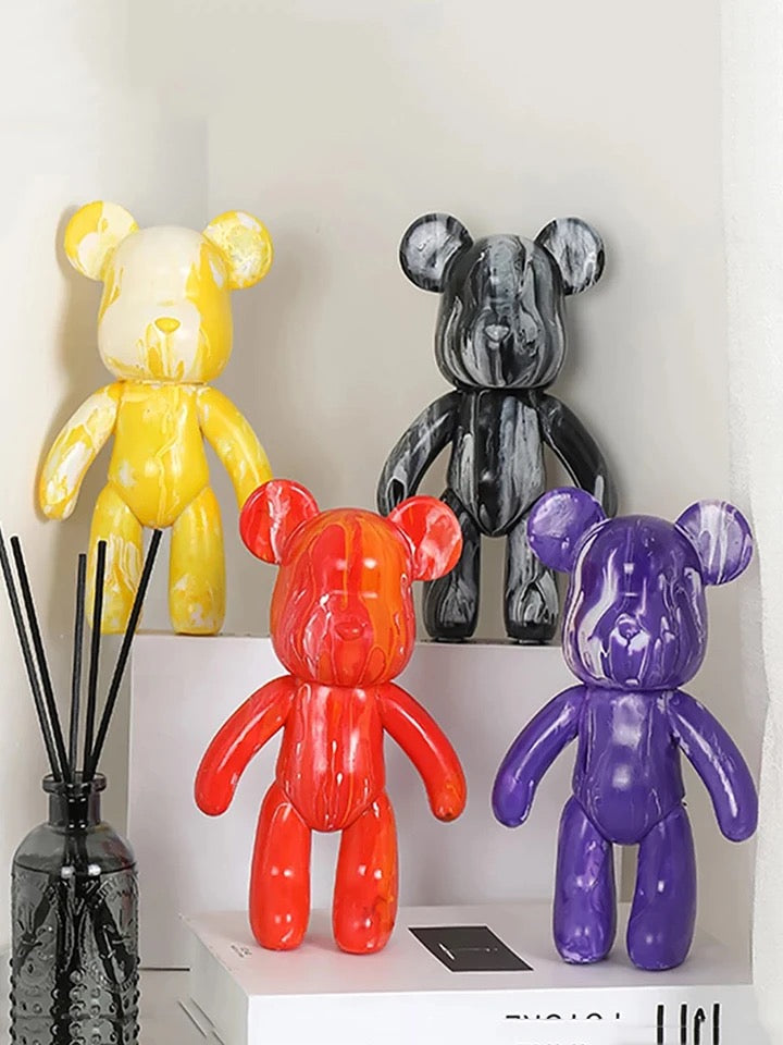 Bear figurine for painting