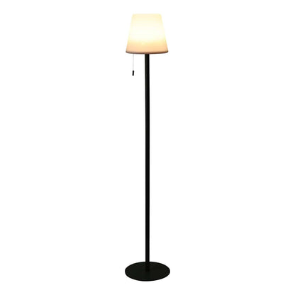 Lampa podłogowa metalowa do salonu