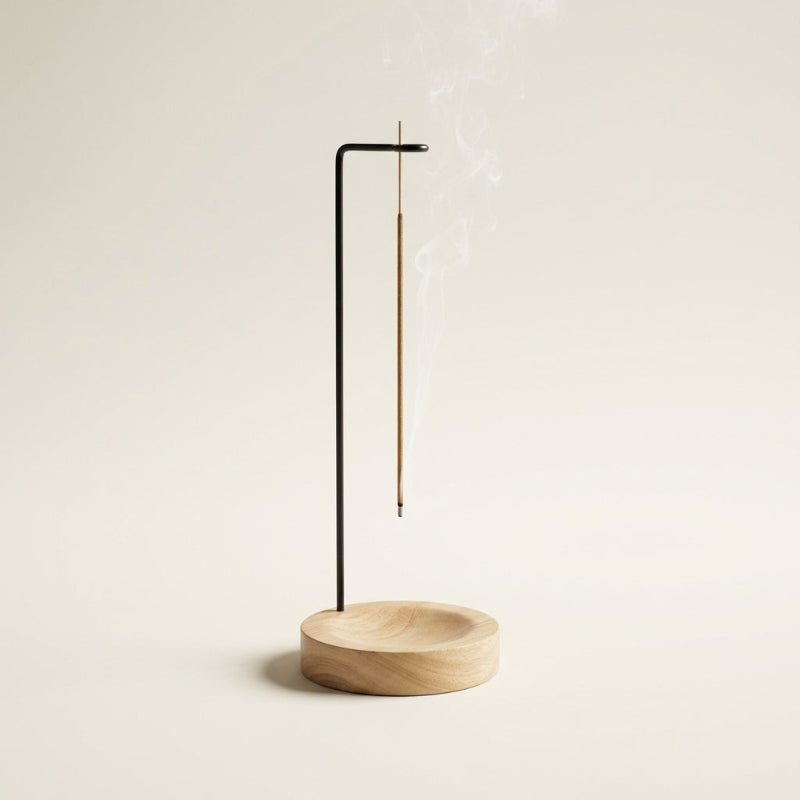 Porte-encens en bois
