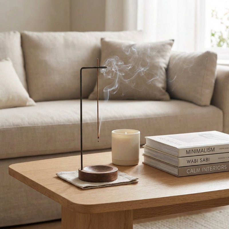 Porte-encens en bois