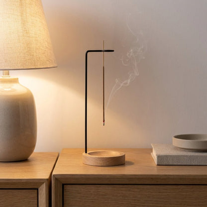 Porte-encens en bois