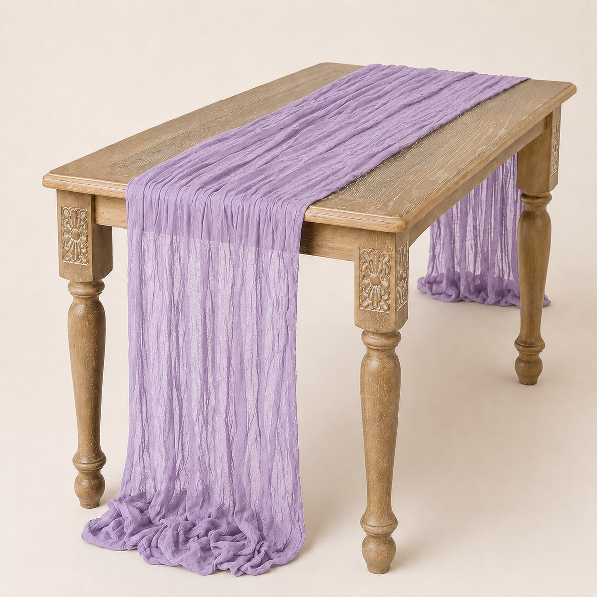Gauze table runner