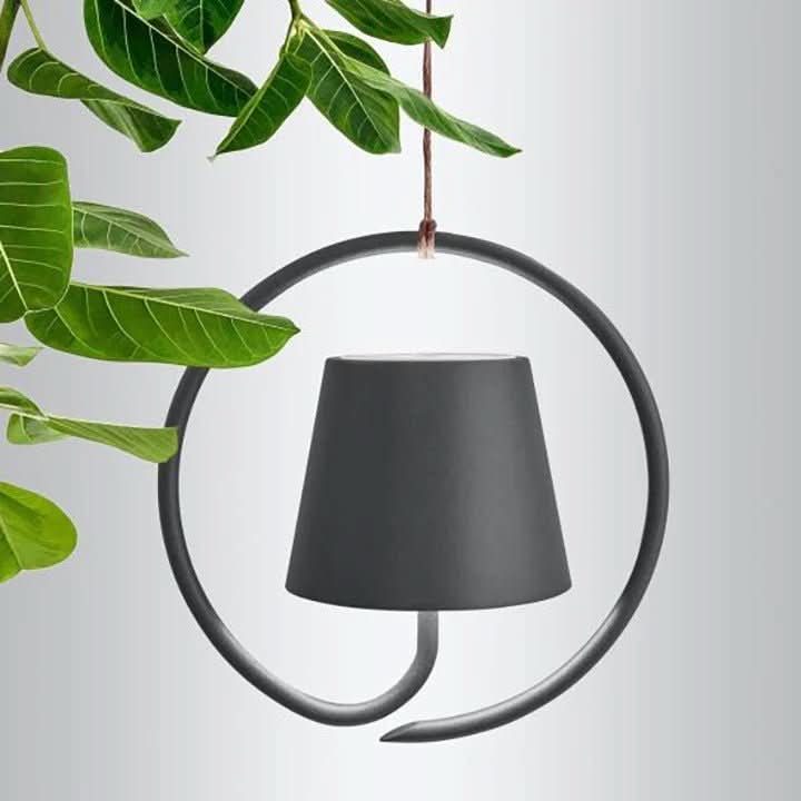 Lampe suspendue LED avec batterie rechargeable
