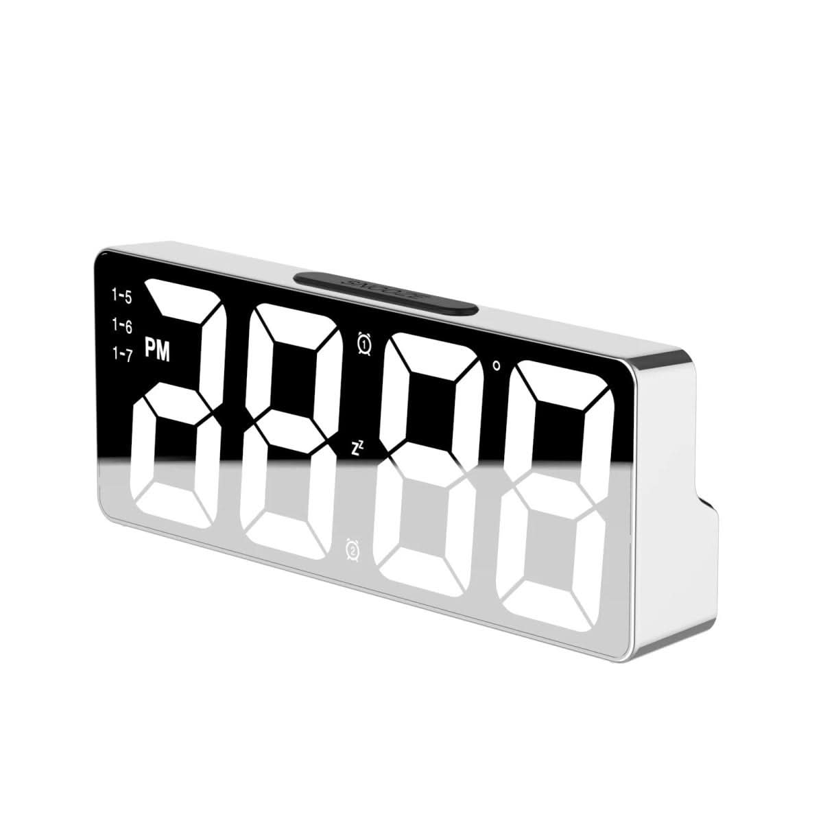 Réveil LED avec thermomètre