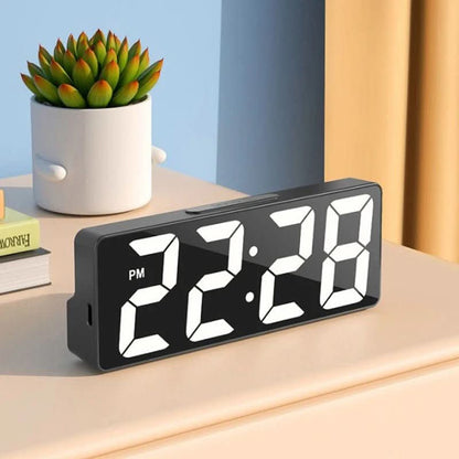 Réveil LED avec thermomètre