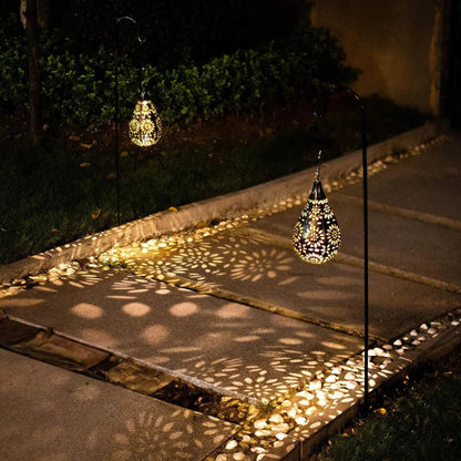 Hanging solar lamp
