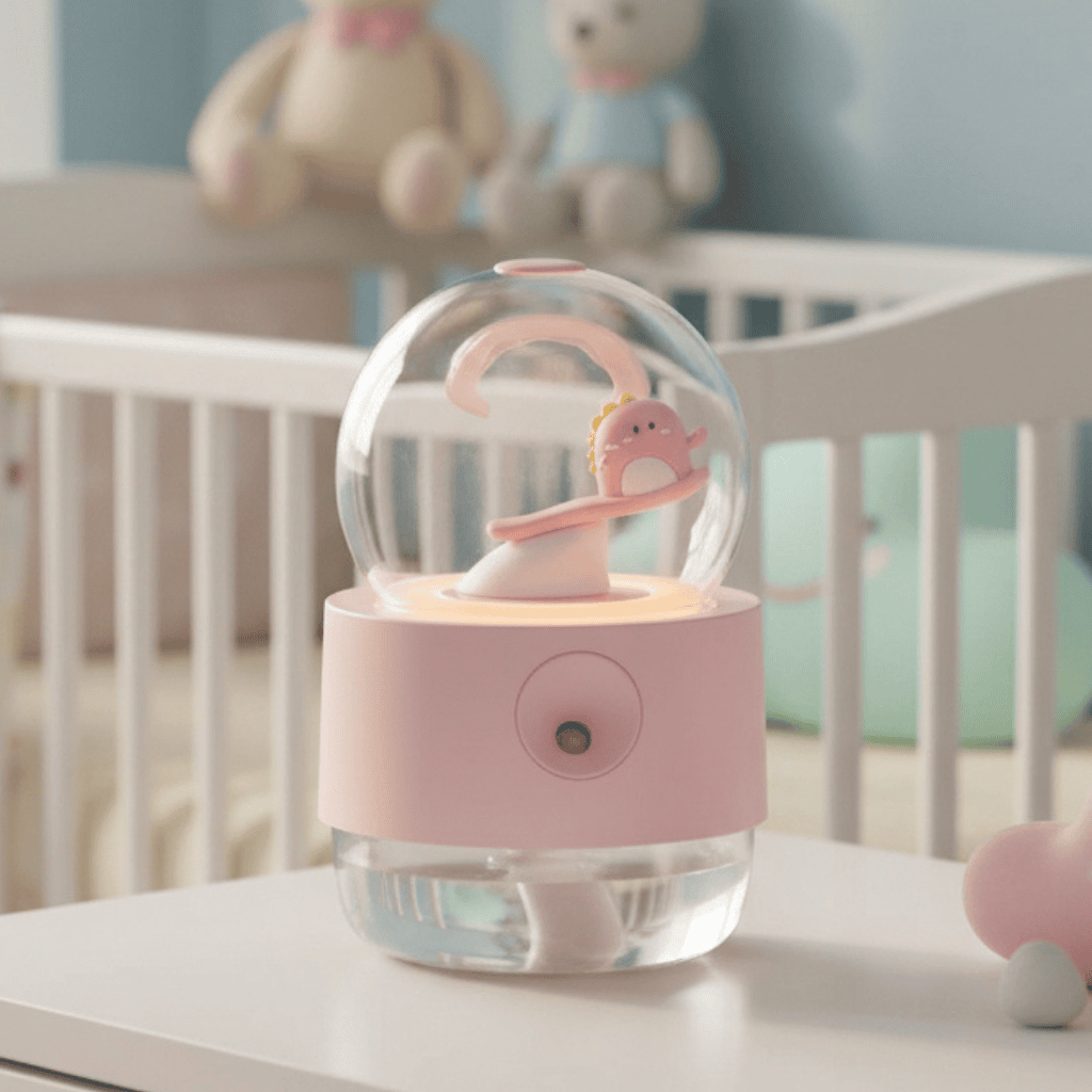 Humidifier with a light and melody