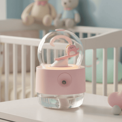 Humidifier with a light and melody