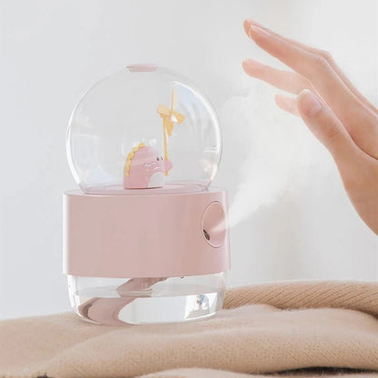 Humidifier with a light and melody