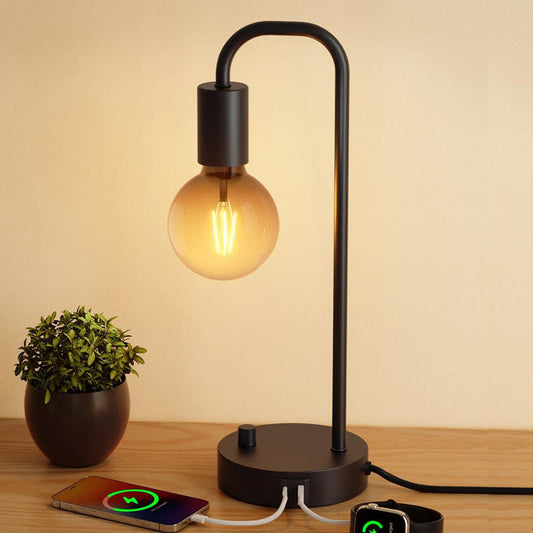 Lampka stołowa w stylu Edison