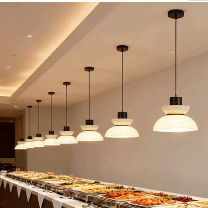 Lampe suspendue textile