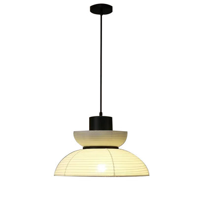 Lampe suspendue textile