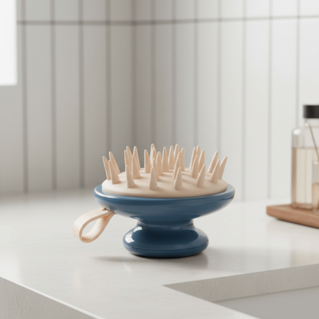 Brosse de massage du cuir chevelu