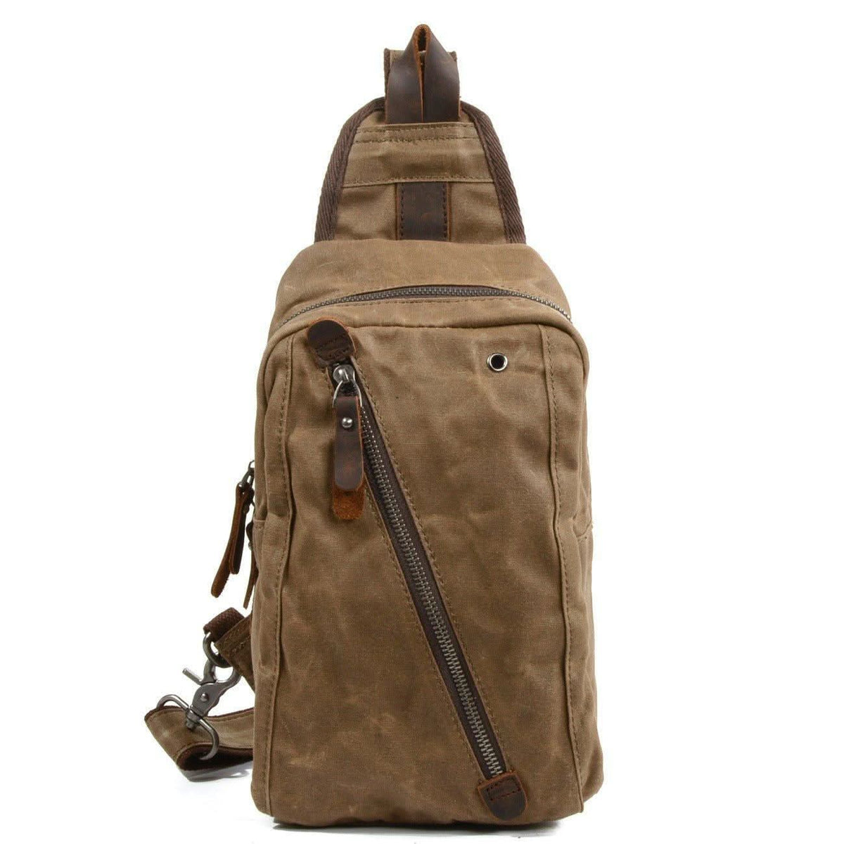 Sac à dos sling en toile canvas