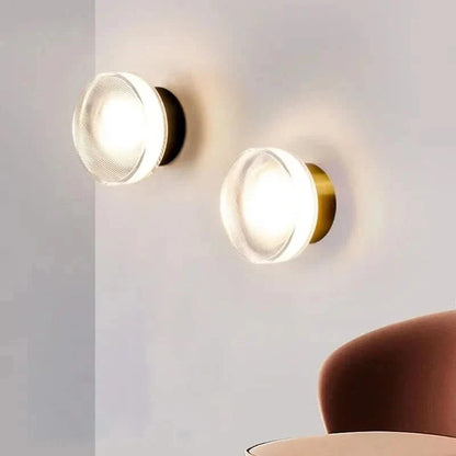 Okrągła lampa ścienna LED