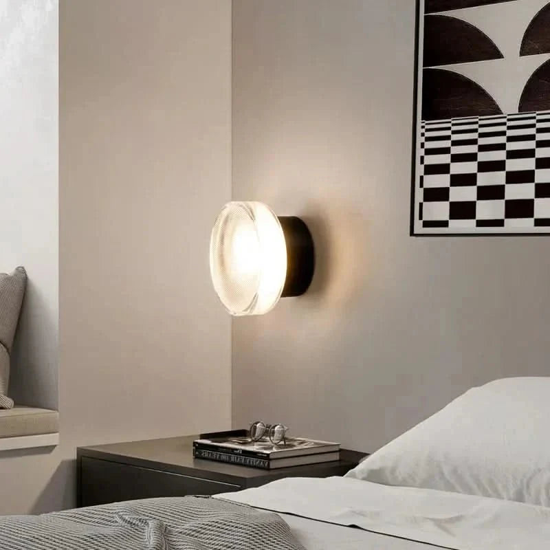 Okrągła lampa ścienna LED