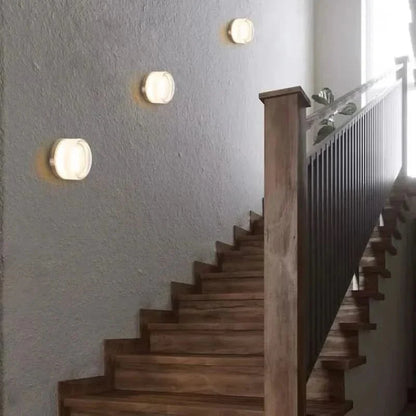 Okrągła lampa ścienna LED