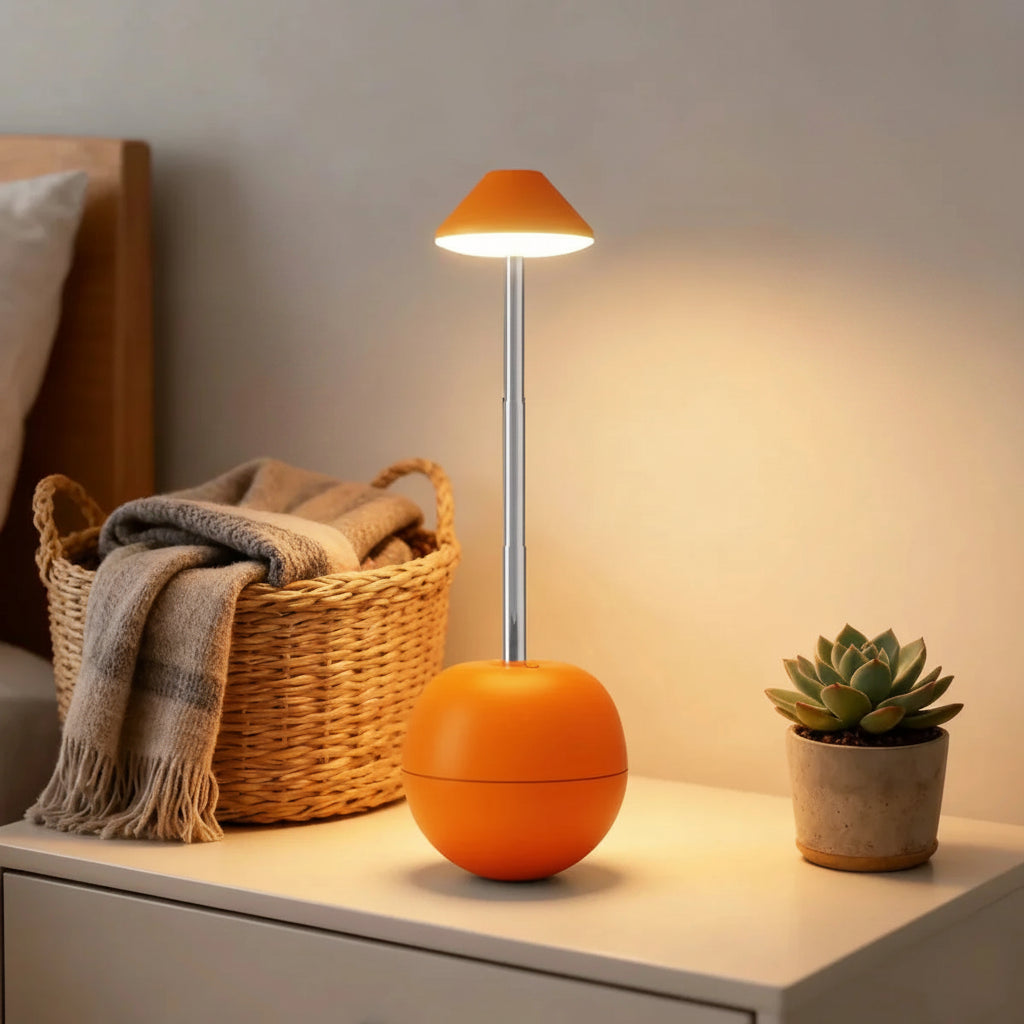 Noční LED lampa s dálkovým ovladačem a USB