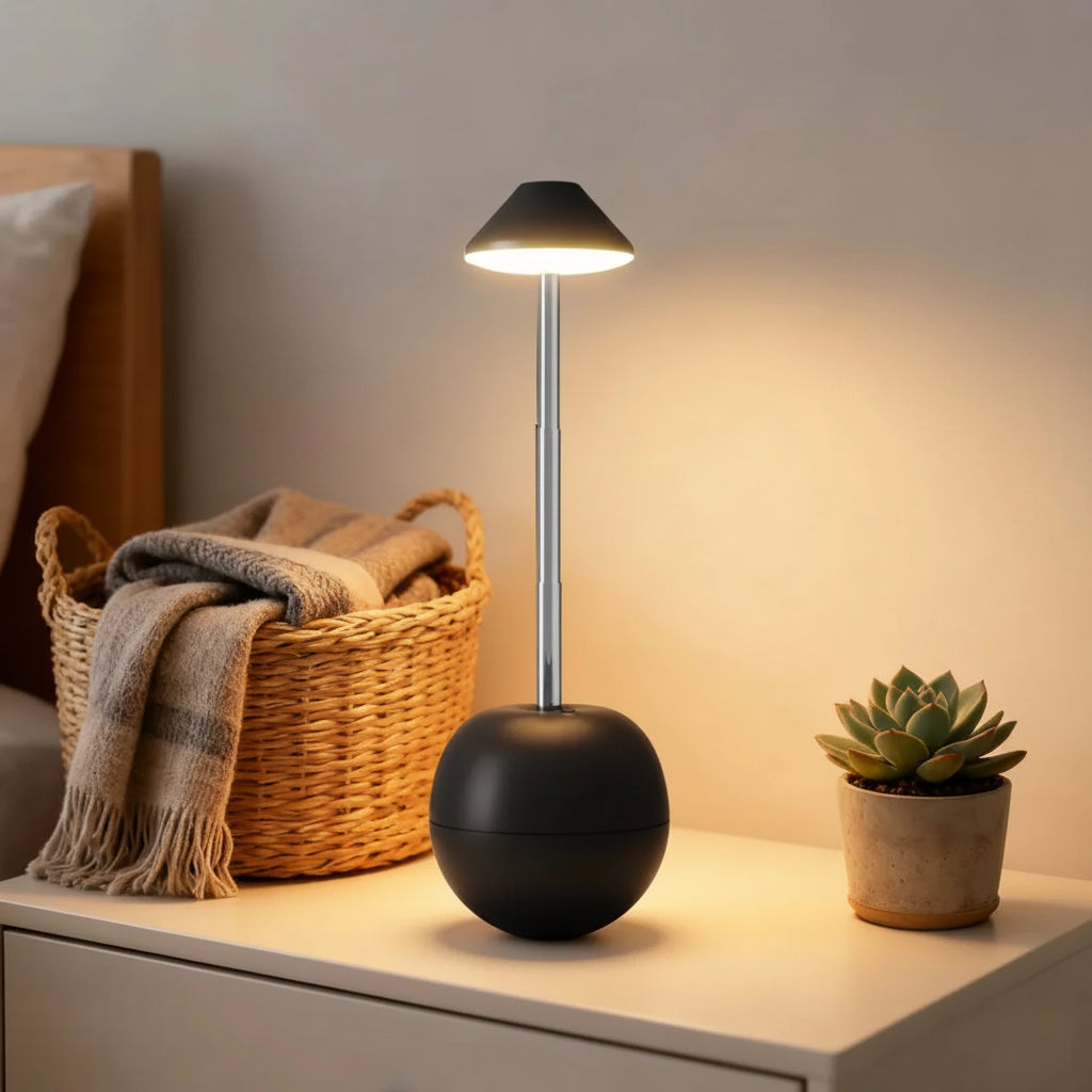 Noční LED lampa s dálkovým ovladačem a USB