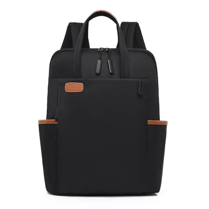 Backpack with hidden zippers