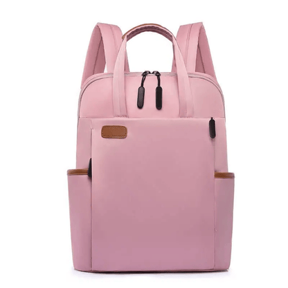 Backpack with hidden zippers