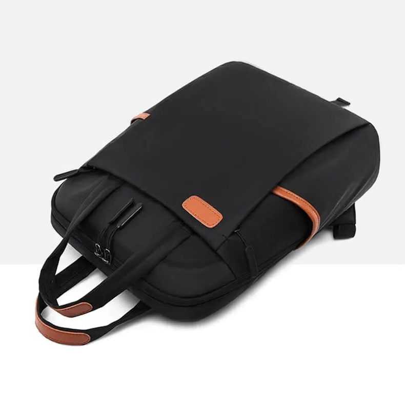 Backpack with hidden zippers