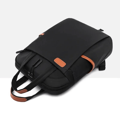 Backpack with hidden zippers