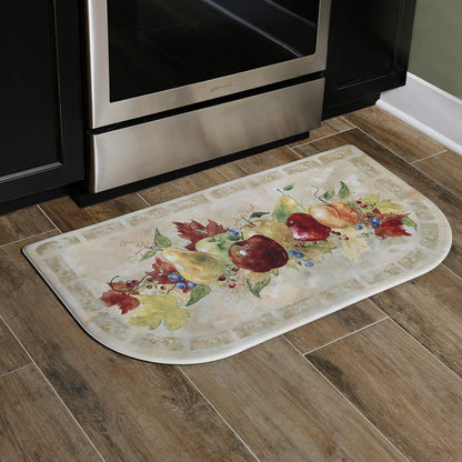 Fruit Motif Kitchen Mat